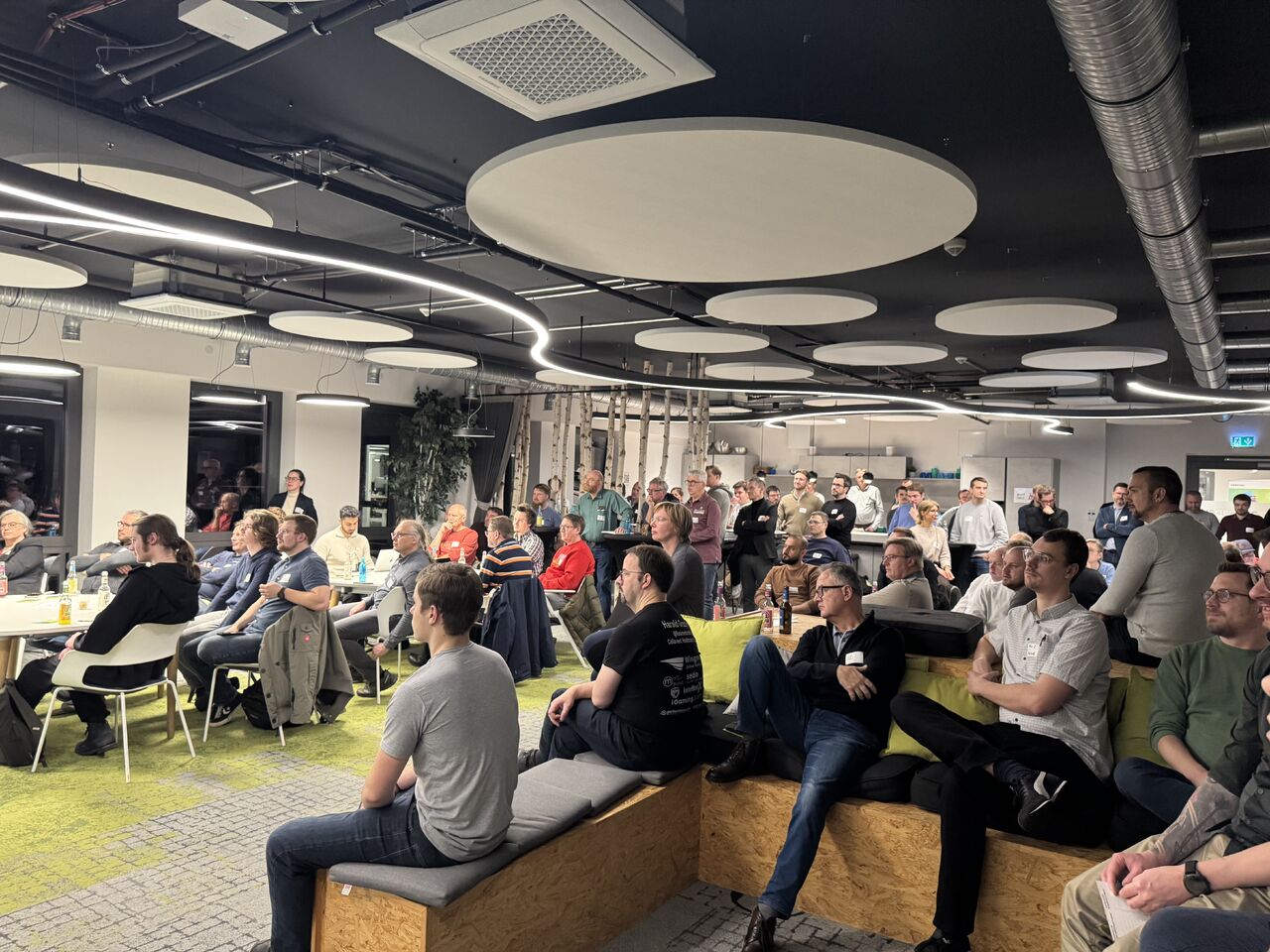 Fokusevent n8n — Voller Saal im Workgarden von Conciso in Dortmund